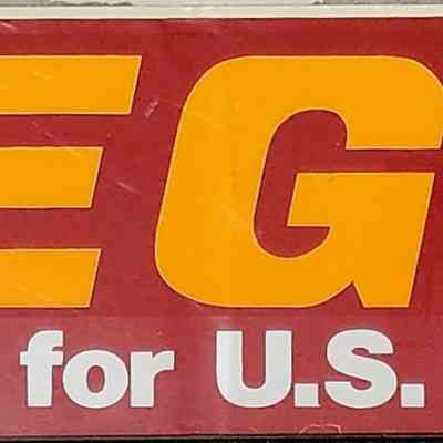 Riegle for U.S. Senator Bumper Sticker