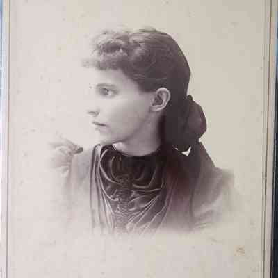 Bessie Hopkins, M.F.S., Cabinet Card by Savigny and Christmas