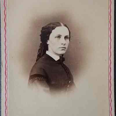 Portrait of a Woman CDV by Engelhart