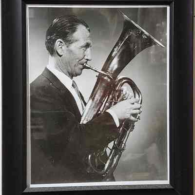 Leonard Falcone Framed Headshot Photo