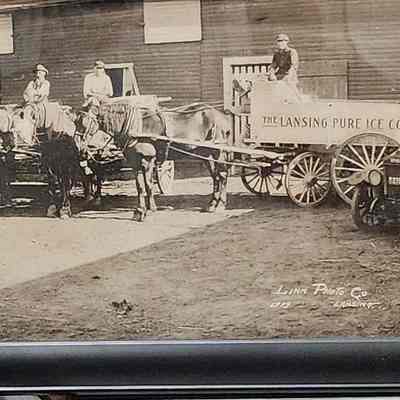 Lansing Pure Ice Co. Panorama by Linn Photo Co.