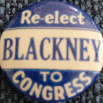 Blackney Congress Reelection Button