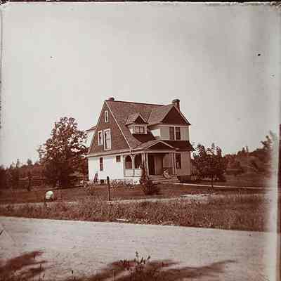 Residence of B.F. Longyear, East Lansing, Snapshot Photo