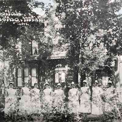 City Hospital, Lansing, Mich., Postcard