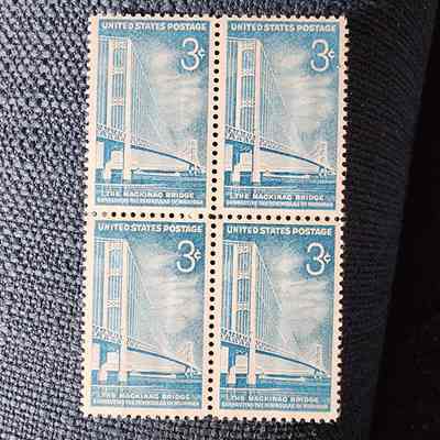 Mackinac Bridge 3-Cent Stamps