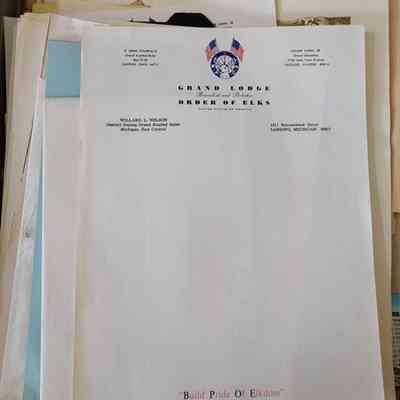 Lansing Elks Willard Nelson Archive