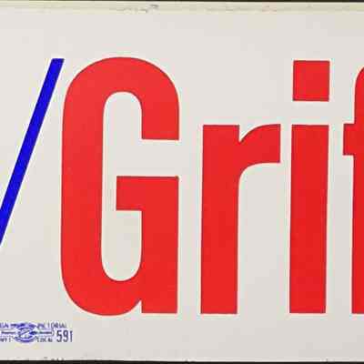 Nixon/Griffin Coattail Bumper Sticker