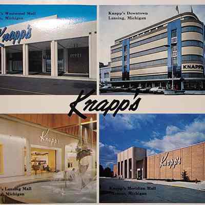 Knapp's Oversize Postcard