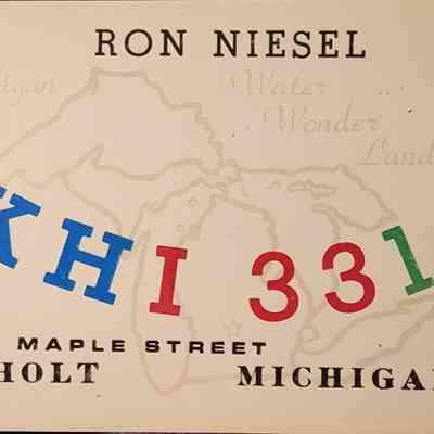 Holt QSL Card, KHI3319