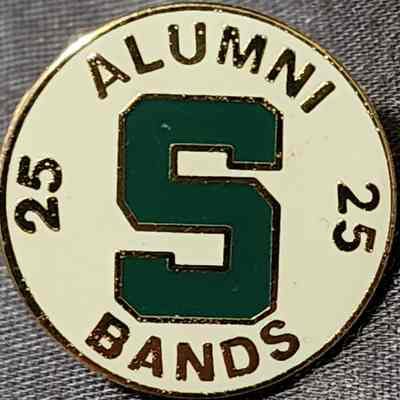 Alumni Bands 25th Anniversary Pin