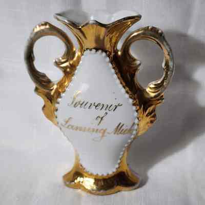Lansing Porcelain Souvenir Vase