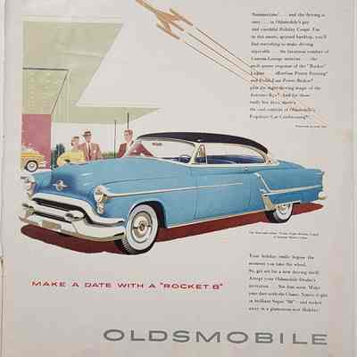 Oldsmobile Advertisement, 1953