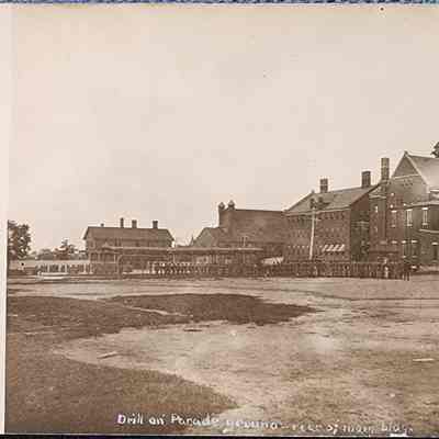 Boys Industrial School, Lansing, Michigan RPPC