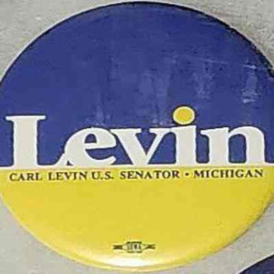 Levin U.S. Senator Button