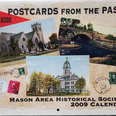 Mason Area Historical Society 2009 Calendar, Postcards