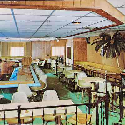 Sonny Adams Tropicana, Lansing, Michigan Postcard