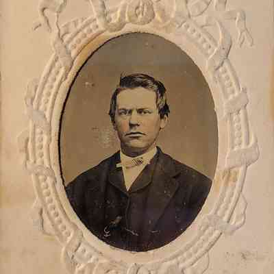 John H. Chase Tintype Photo