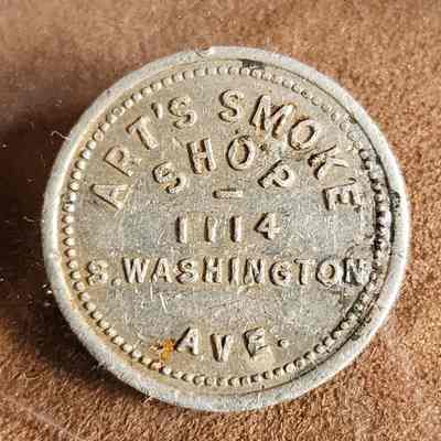 Art's Smoke Shop 10-Cent Token