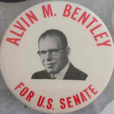 Alvin M. Bentley for U.S. Senate Picture Button