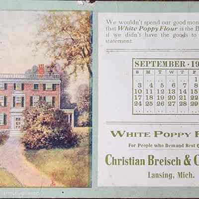 Christian Breisch & Co., Mfrs. 1911 Advertising Postcard