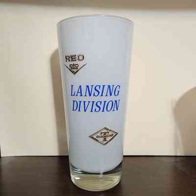 Lansing Division REO Diamond T VIP Frosted Glass