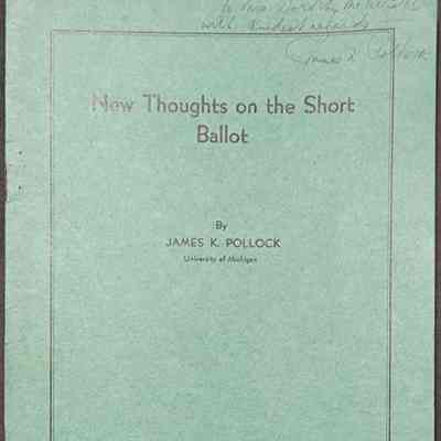 New Thoughts on the State Ballot by Pollock