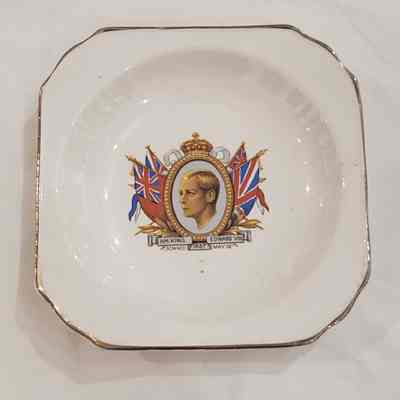 CHINA PLATE FOR CORONATON OF KING EDWARD VIII