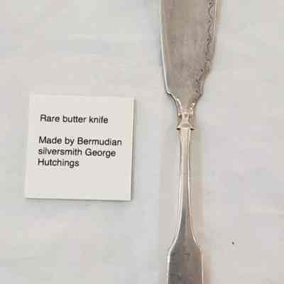 SILVER BUTTER KNIFE