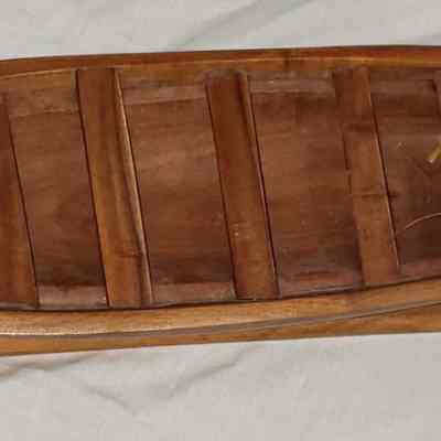 WOODEN MODEL BOAT