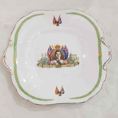 CHINA PLATE FOR CORONATION OF KING EDWARD VIII