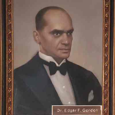 PORTRAIT OF DR. EDGAR FITZGERALD GORDON