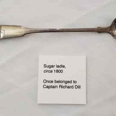 SILVER SUGAR LADLE