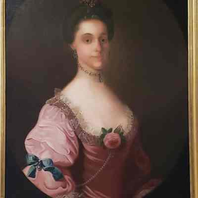 PORTRAIT OF MISS ANN B. HINSON (MRS. BURCH)