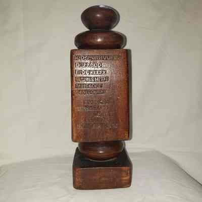 WOODEN REPLICA OF OBELISK