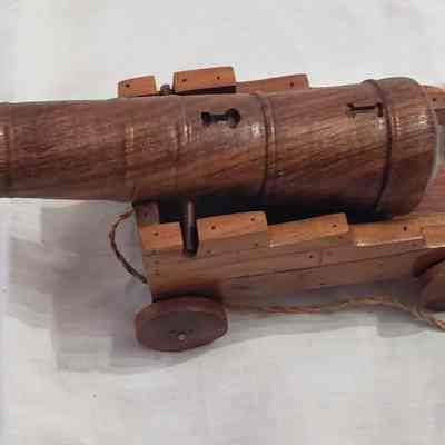 WOODEN CANNON