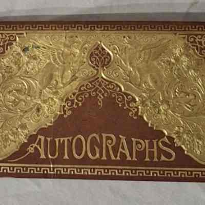 BOOK OF AUTOGRAPHS