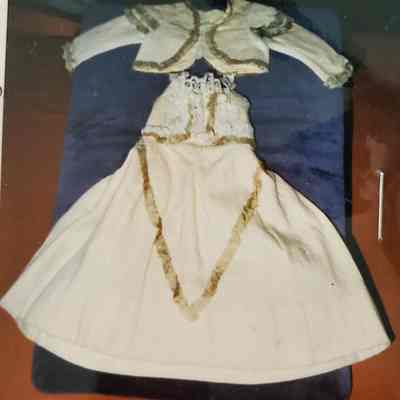 Cream Colored Wool Dress