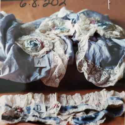 Blue Bed Jacket