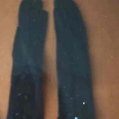 Black Knit Gloves