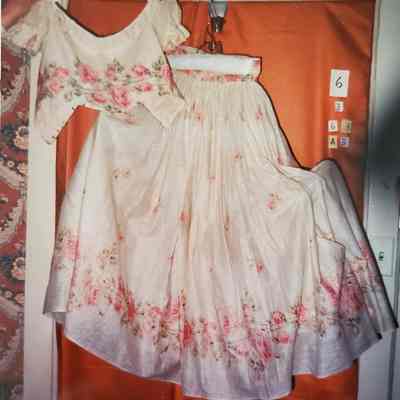 Two Piece Bodice and Skirt
