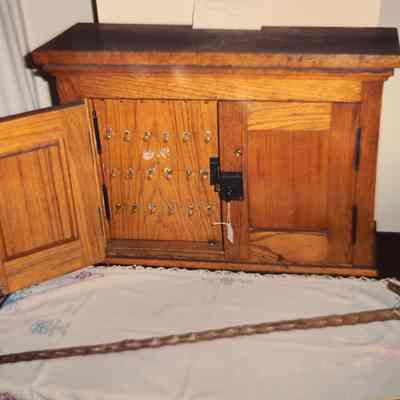 Wood Oak Cabinet