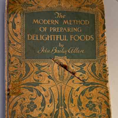 Small cookbook given at Rugen Stores