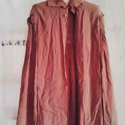 Beige Silk Cape