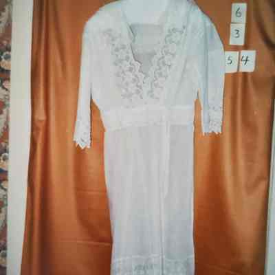 White Cotton Afternoon Tea Dress
