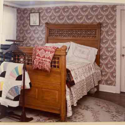 Eastlake Oak Bedframe