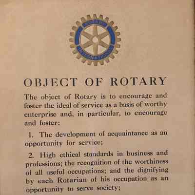 Object of Rotary