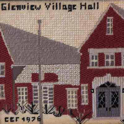 Glenview Village Hall Needlepoint