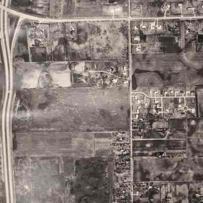 1964 Aerial Photograph of Northfield Township Section 20
