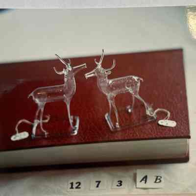 Pair of Deer Figurines