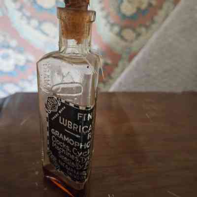 Bottle of Lubricating Oil
